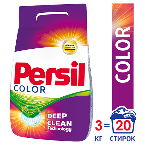 Стиральный порошок-автомат 3 кг, PERSIL (Персил) "Color", 2466283