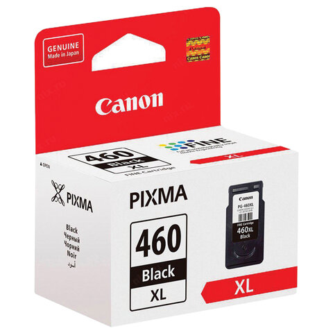 Картридж струйный CANON (PG-460XL) для Pixma TS5340 черный, повышенной емкости, оригинальный, 3710C001